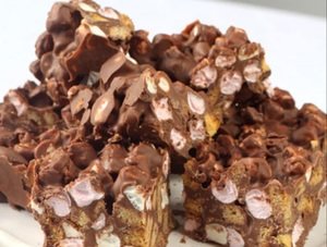 Rocky Road tray bake 