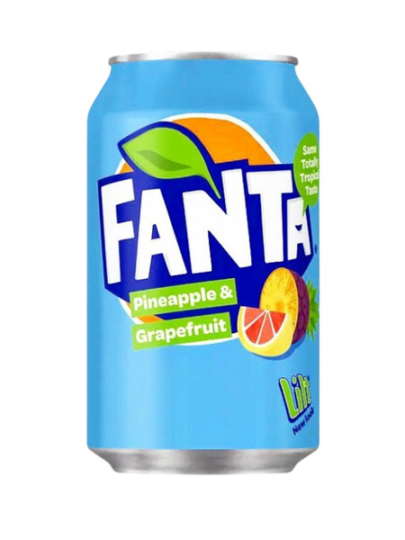 Fanta can pineapple & grapefruit (Lilt) 